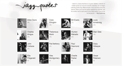Desktop Screenshot of jazz-quotes.com
